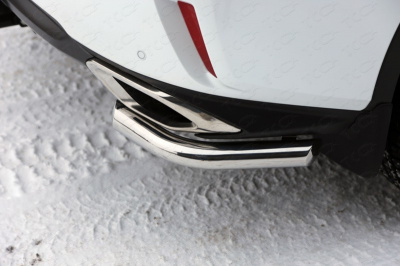 Lexus RX (16–) Защита задняя (уголки) 60,3 мм